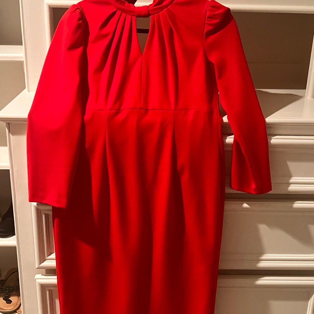 Elegant Red Kids Dress